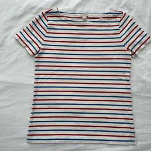 Women’s striped J Crew tee shirt